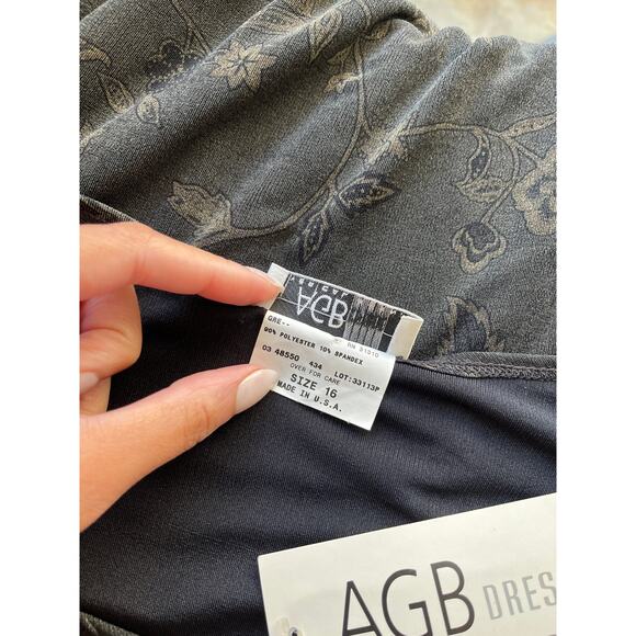 NWT Vintage Y2K 90s Witchy Whimsical Whimsigoth Goth Dark Romantic Maxi Dress - Picture 7 of 7